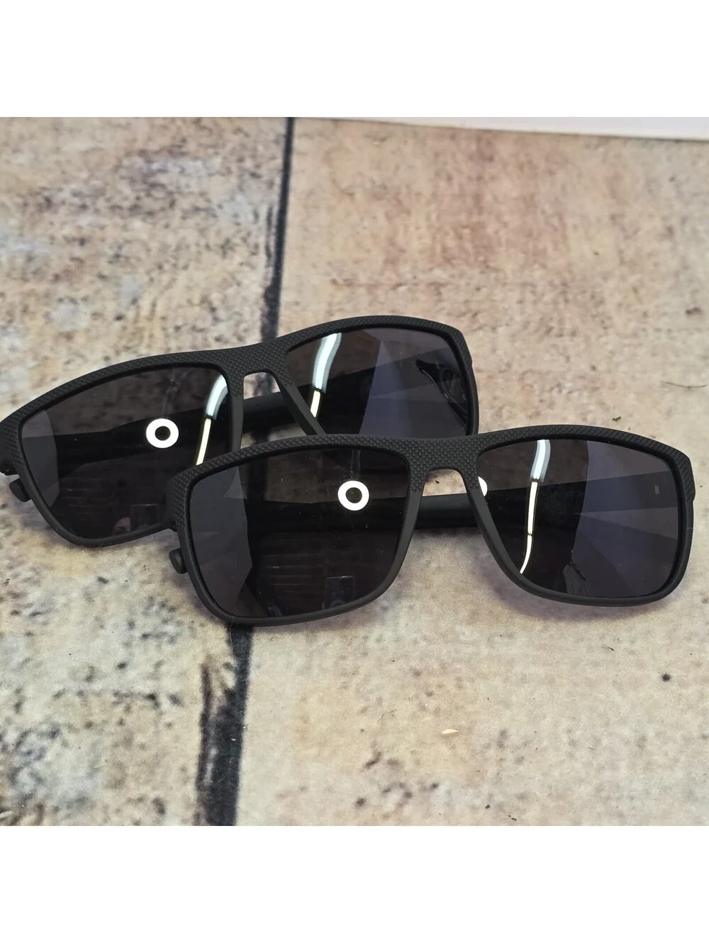2 Pack Polarized Square Sunglasses Men Women Trendy Shades